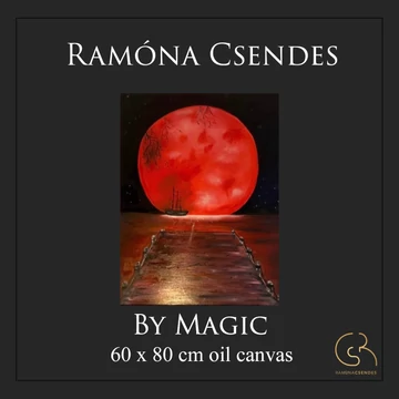 Varázslat útján olajfestmény