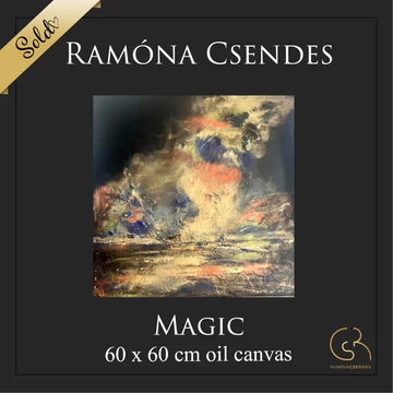 Mágia olajfestmény