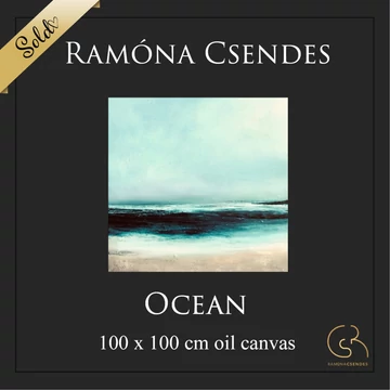 Óceán olajfestmény