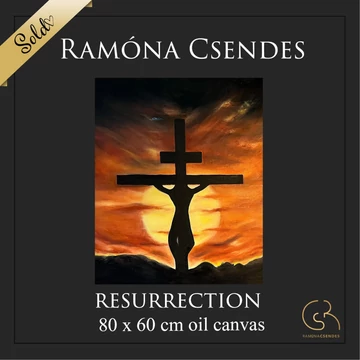 Feltámadás olajfestmény