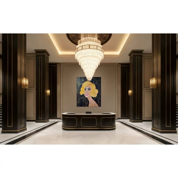 kézzel festett olajfestmény modern olajfestmény