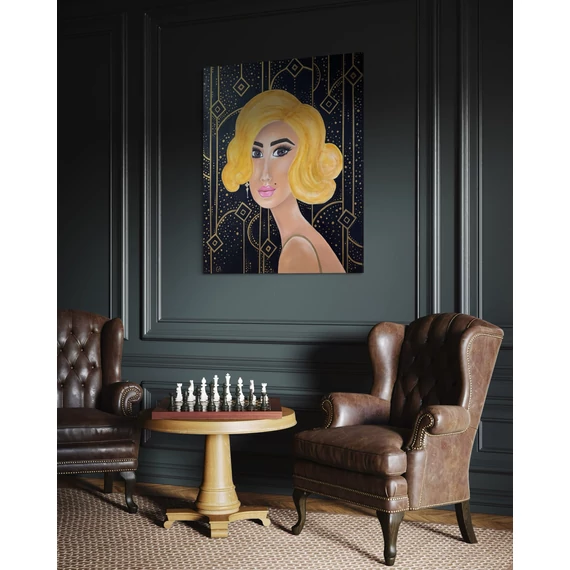 egyedi olajfestmény